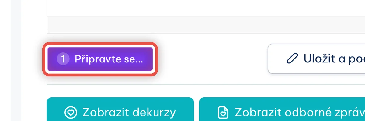 Detail — Povolte mikrofon a počkejte na odpočet