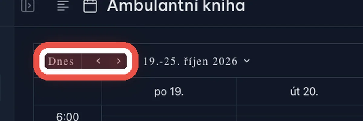 Detail — Posuňte se na jiný den