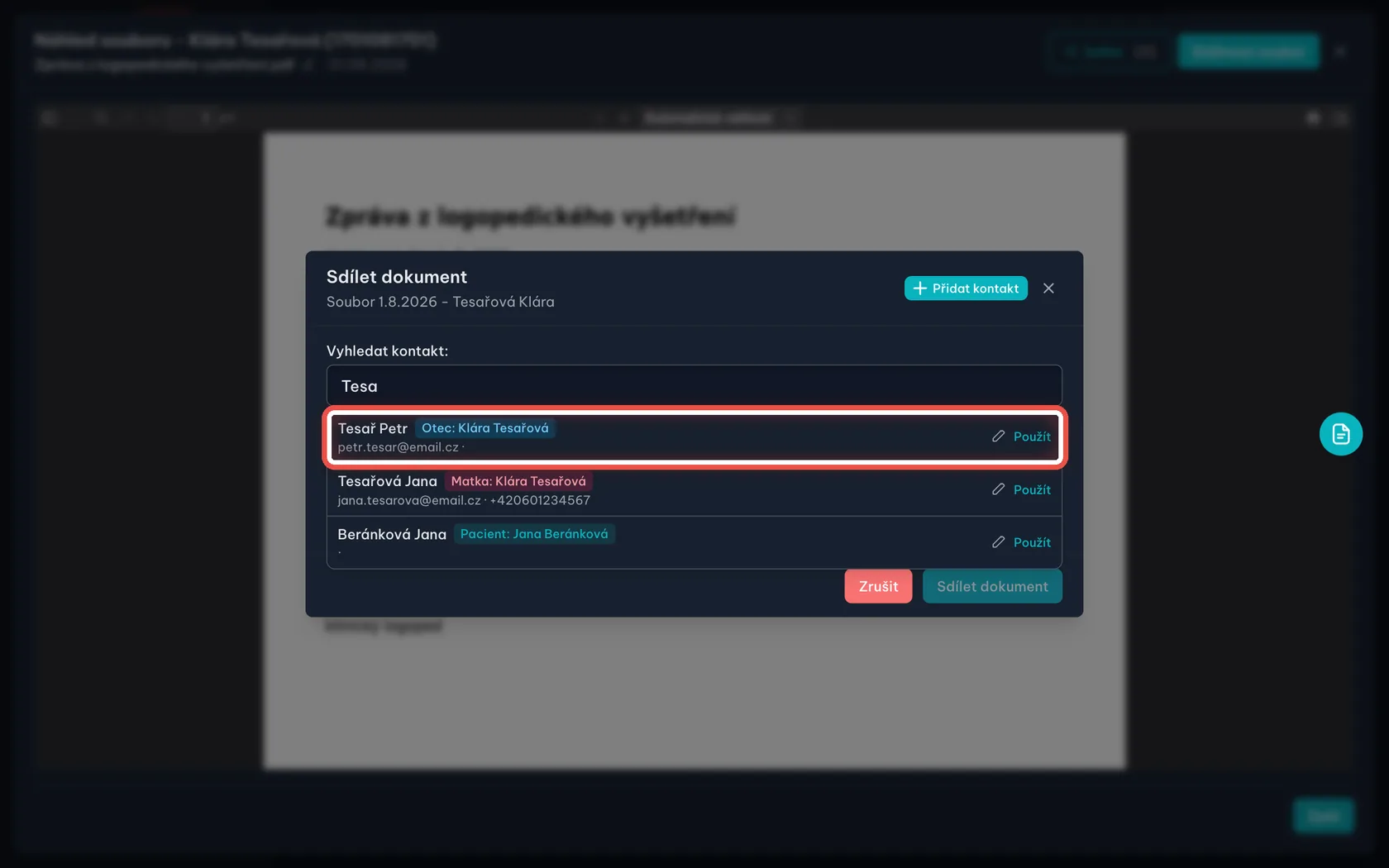 Snímek obrazovky ke kroku 7