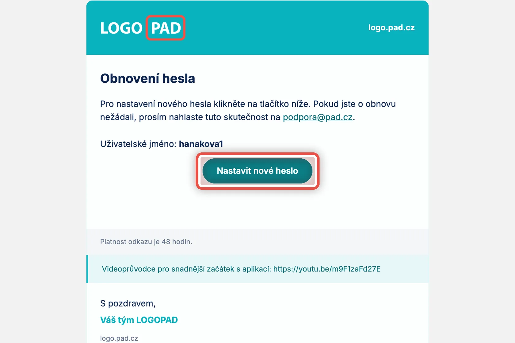 Snímek obrazovky ke kroku 8