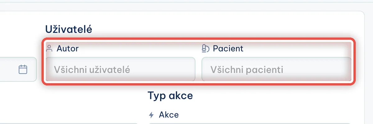 Detail — Hledejte podle člověka nebo pacienta
