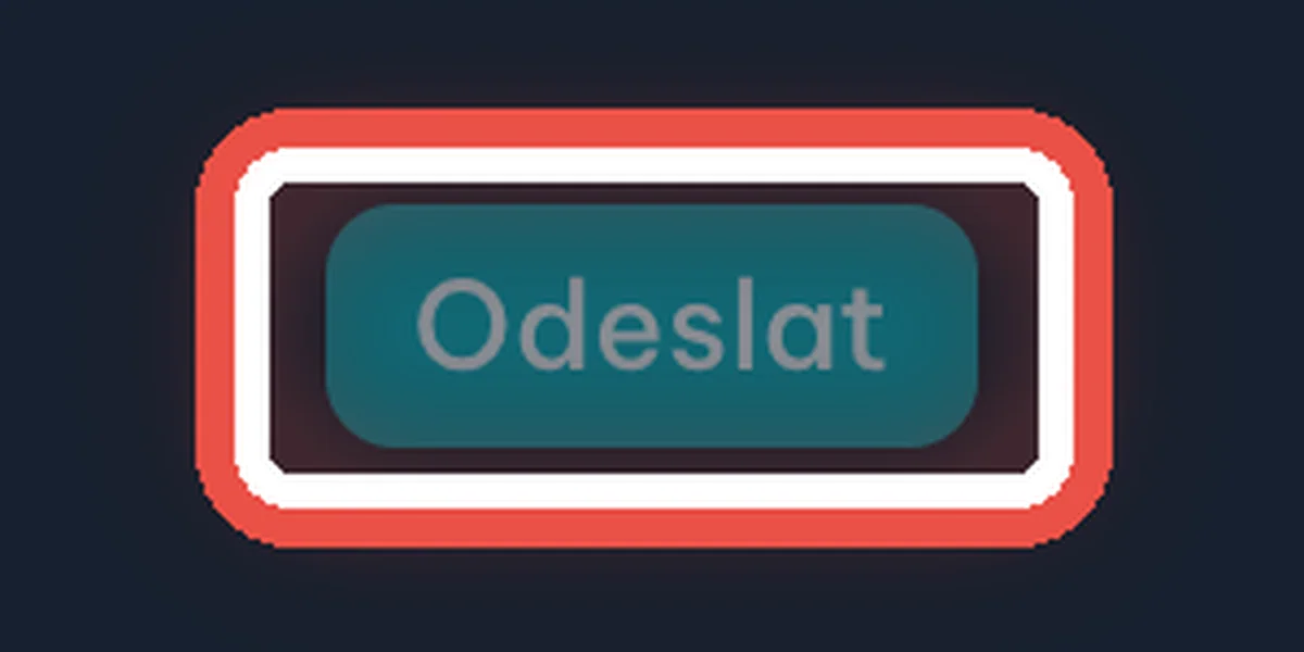 Detail — Tlačítko Odeslat u dávky je šedé a nejde na něj kliknout