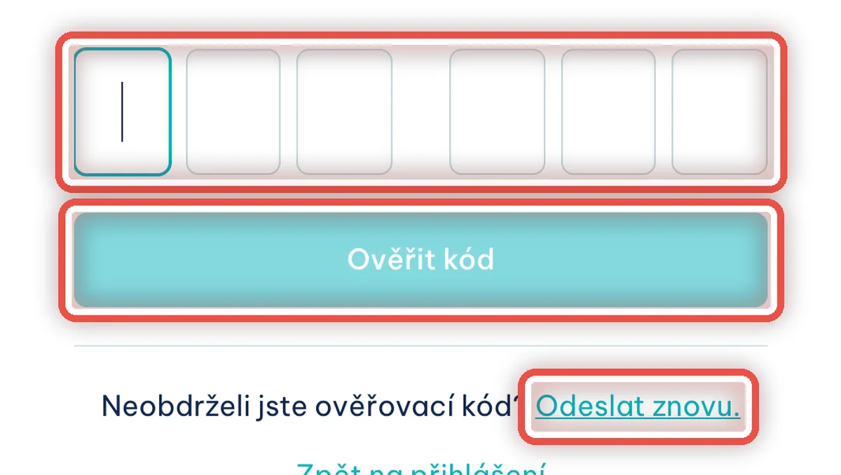 Detail — Opište kód z SMS