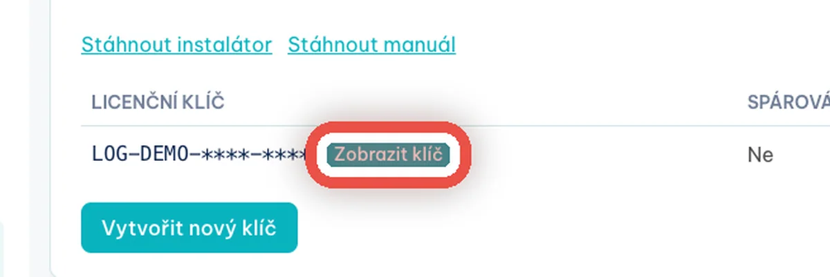 Zblízka: Klíč se objevil v tabulce