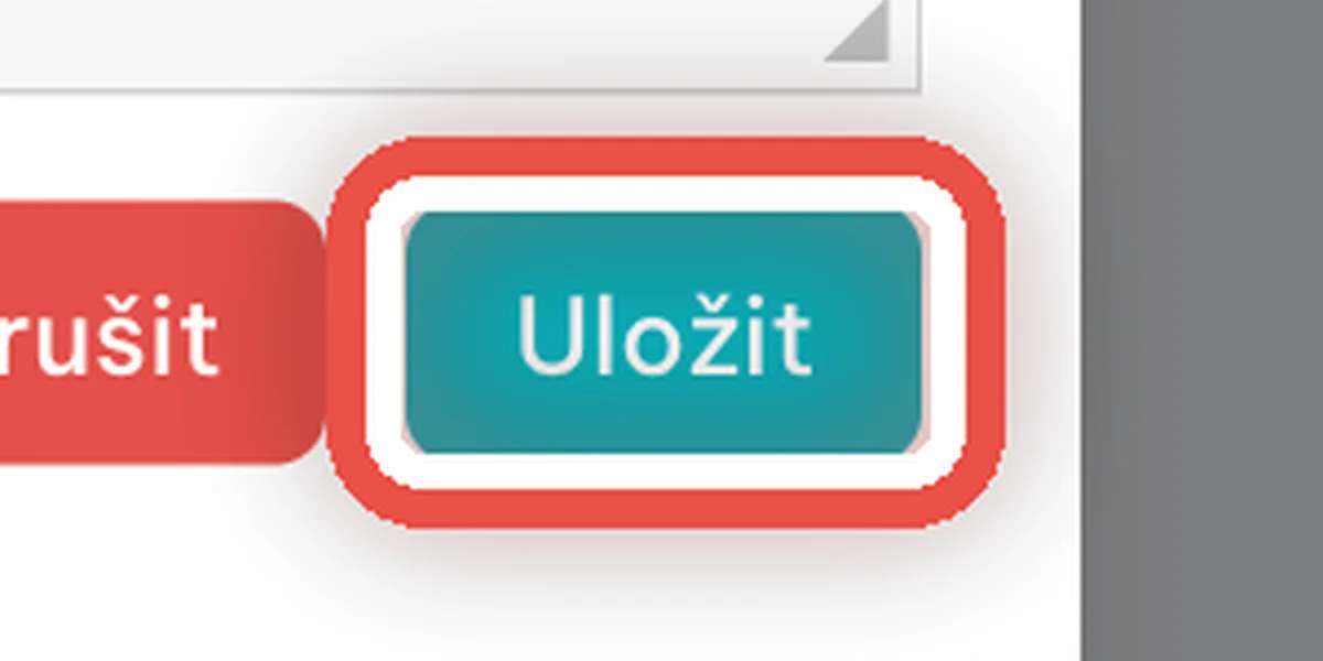 Detail — Vzor uložte