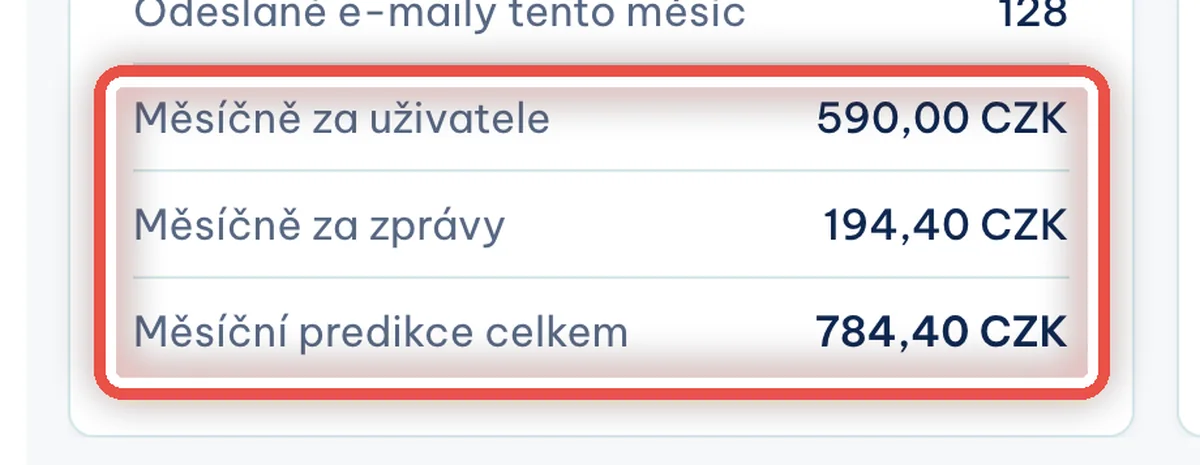 Detail — Kolik bude licence tento měsíc stát