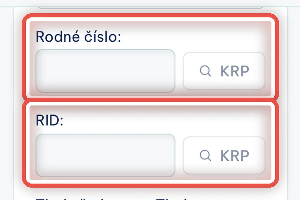 Detail — Mám klienty cizince bez rodného čísla. Jak je založím?