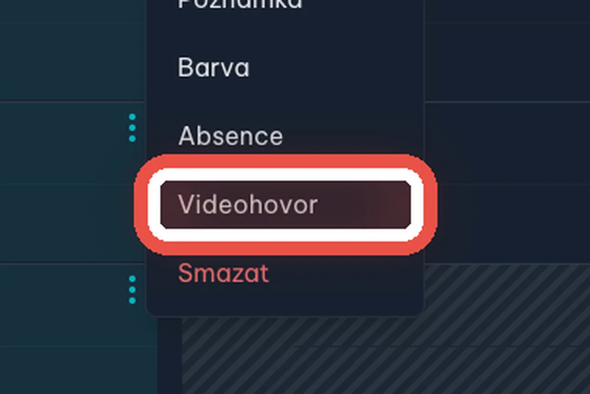 Detail — Spusťte videohovor