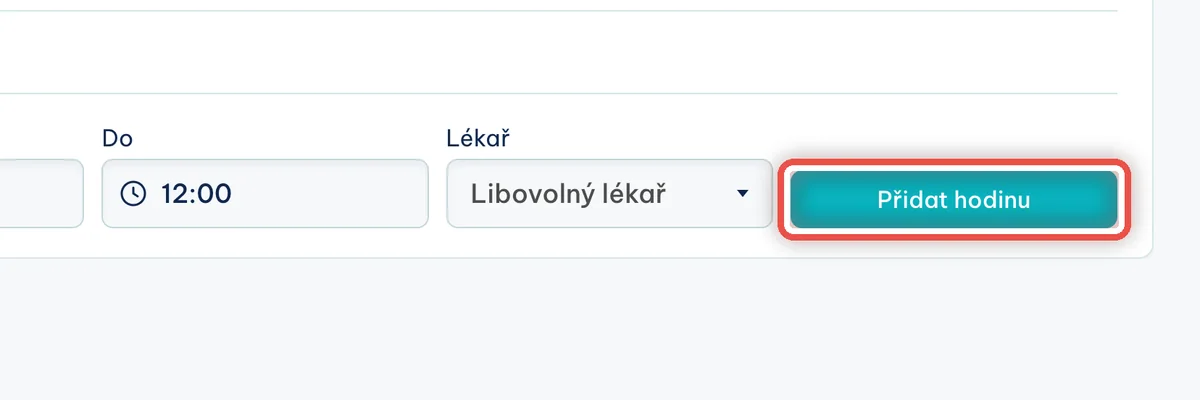 Detail — Zapište hodiny pro každý den