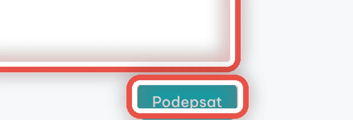 Detail — Příjemce se podepíše