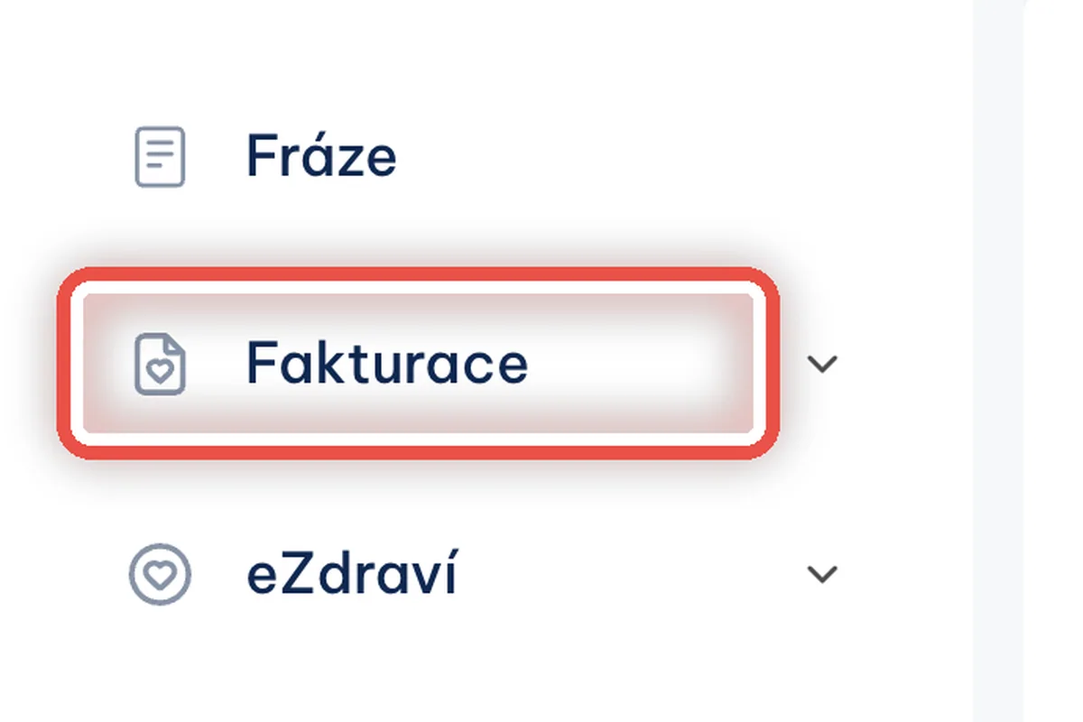 Detail — Přejděte na Fakturaci