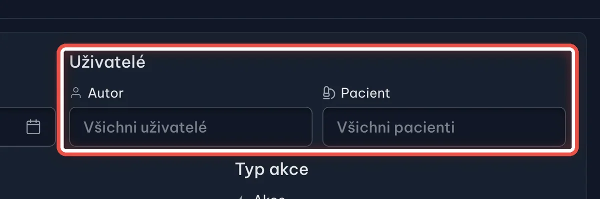 Detail — Zmizely nám zápisy u pacientů. Dá se k nim ještě dostat?