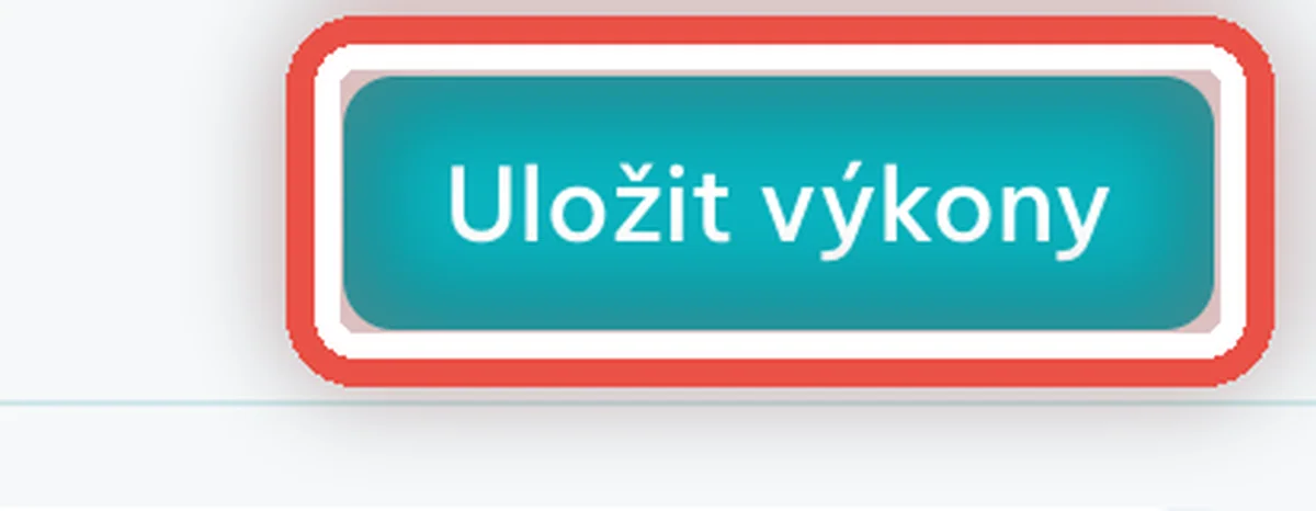 Detail — Uložte výkony