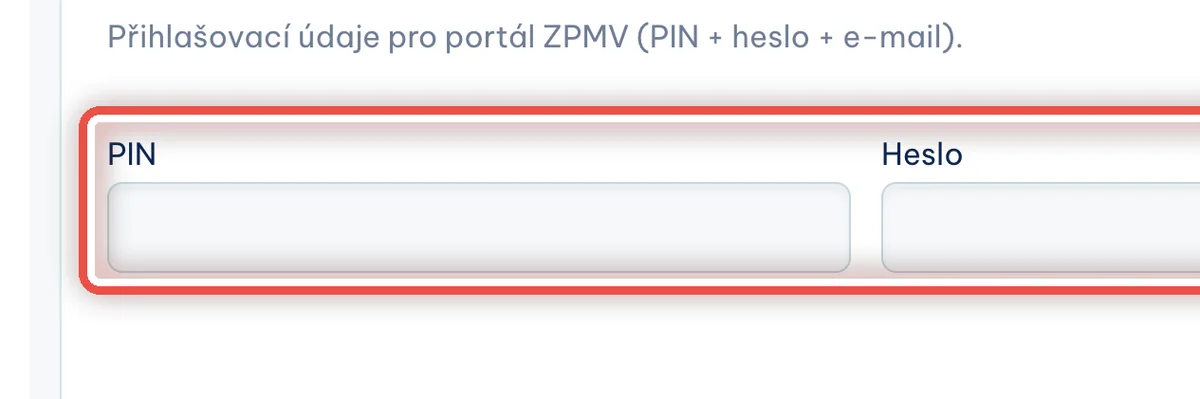 Detail — U ZPMV mi program nabízí jen smazání údajů. Jak je změním?