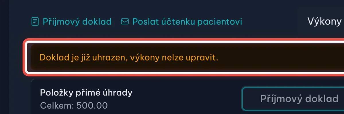 Detail — Účtuji samoplátce a všechna pole jsou zablokovaná. Co s tím?