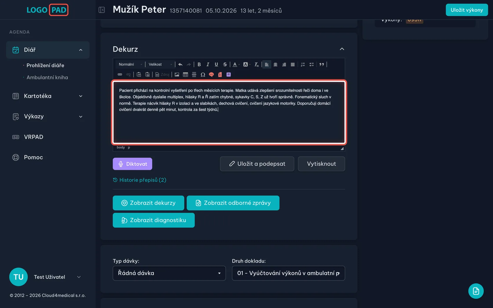 Snímek obrazovky ke kroku 5
