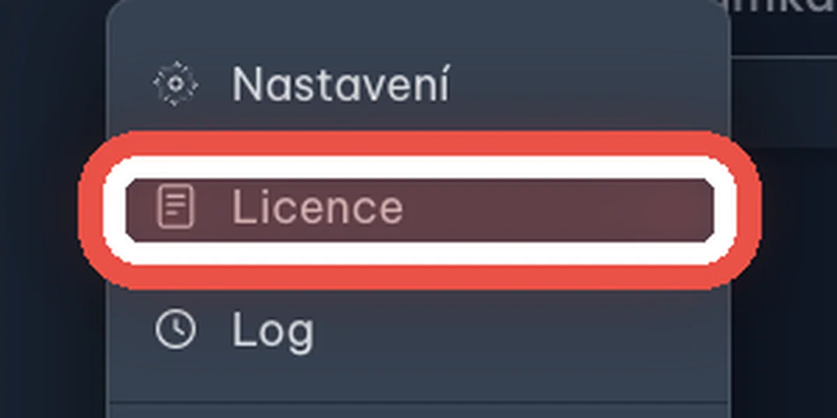 Detail — Jděte na Licenci