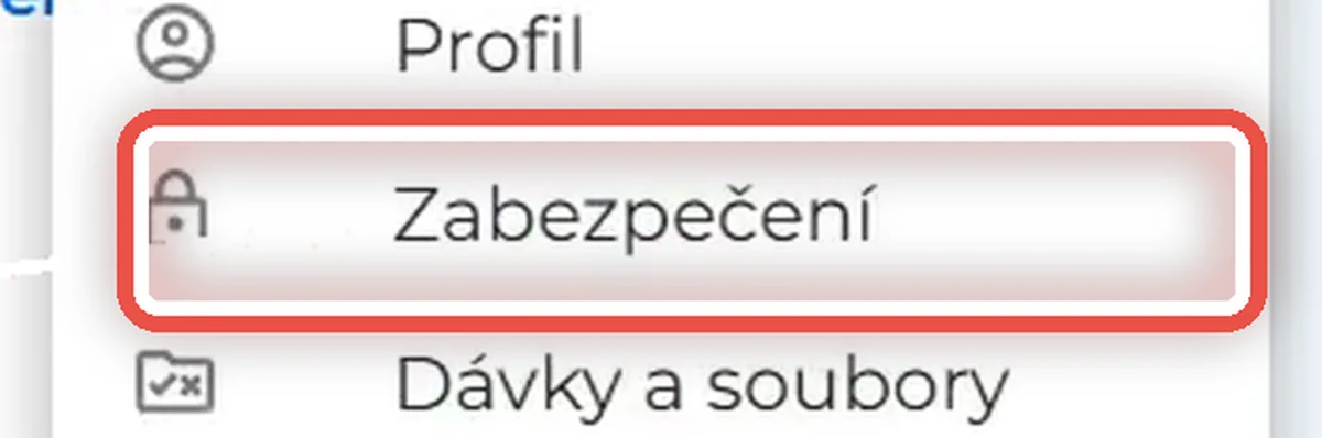 Detail — Kde v PURObotu najdete Zabezpečení