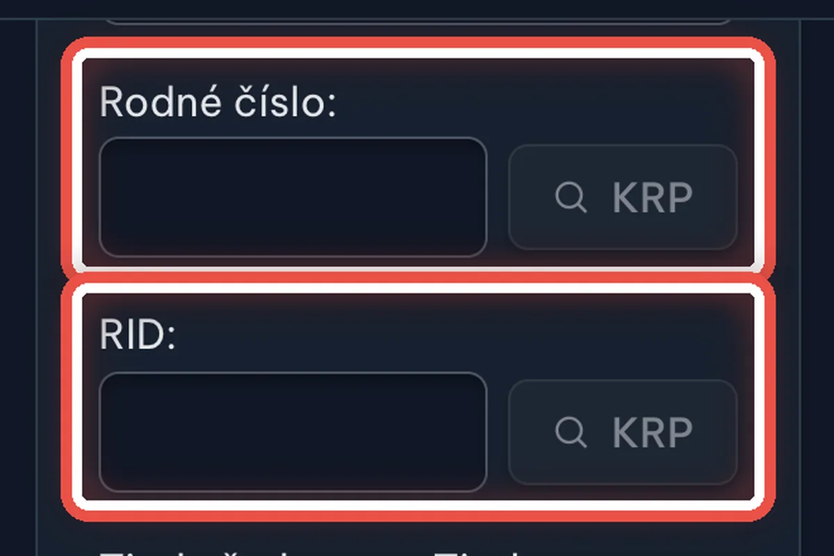 Detail — Mám klienty cizince bez rodného čísla. Jak je založím?