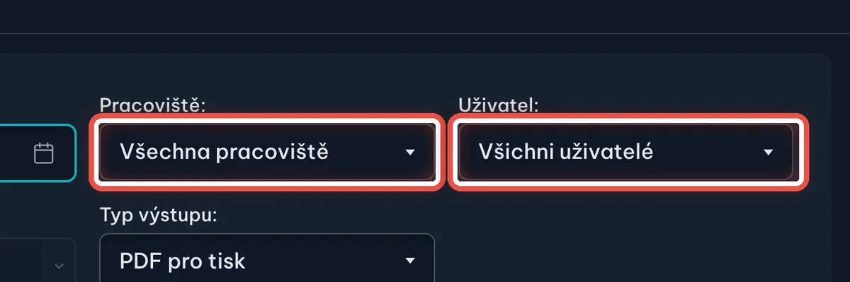 Detail — Zužte výběr, pokud potřebujete