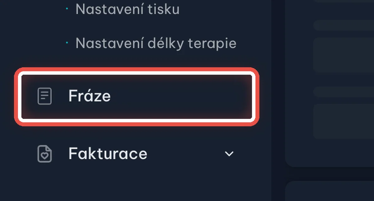 Detail — Přejděte na Fráze