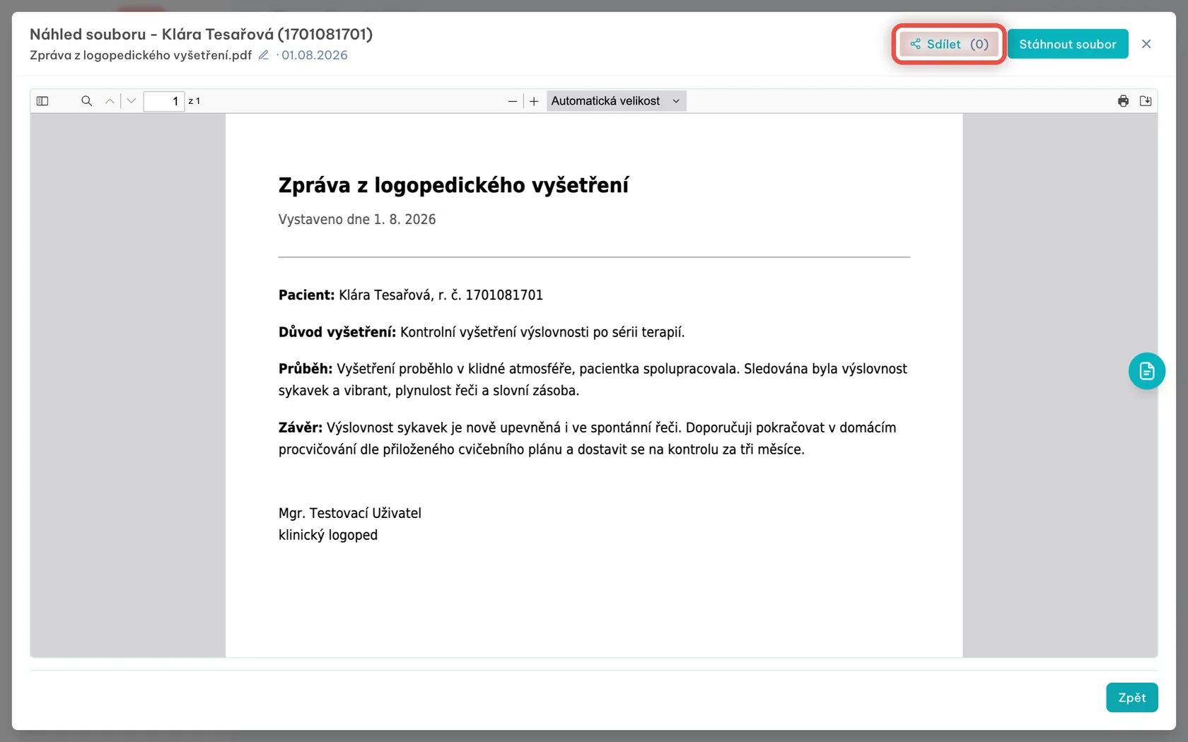 Snímek obrazovky ke kroku 4