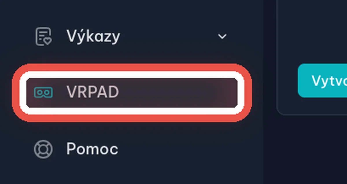 Zblízka: Otevřete VRPAD